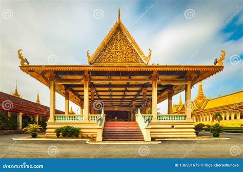 Phochani Pavilion Inside the Royal Palace in Phnom Penh, Cambodia ...