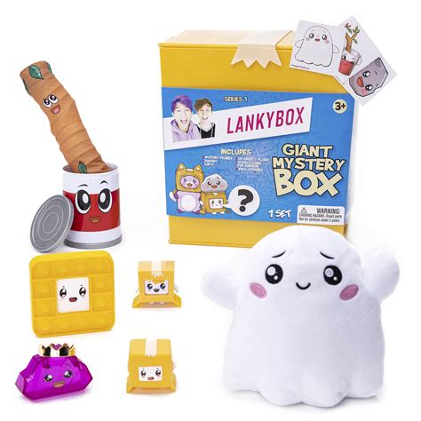 Buy LankyBox Giant Mystery Box: Wearable Boxy case, 2 Figures, one 6 ...