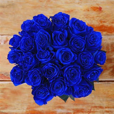 Blue Roses Bouquet Delivery | Luxury Blue Roses | Rosaholics.com | Blue ...