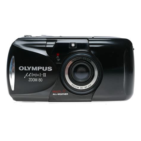 Olympus Mju II Infinity Stylus Epic Zoom 80 Compact 35mm Film Camera ...