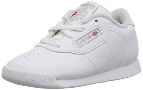 Girls Reebok PRINCESS Shoe Size: 13 White - Grey Fashion Sneakers ...