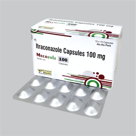 Itraconazole 100mg Capsules