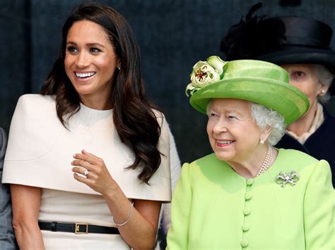 Meghan Markle Talks Having to Curtsy to Queen Elizabeth II