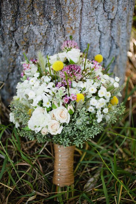 Rustic Wildflower Bridal Bouquet