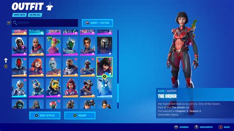 Fortnite The Seven members, skins and leader | Eurogamer.net