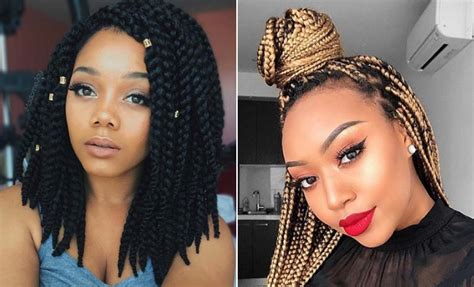 25 Crochet Box Braids Hairstyles for Black Women - Page 2 of 2 - StayGlam