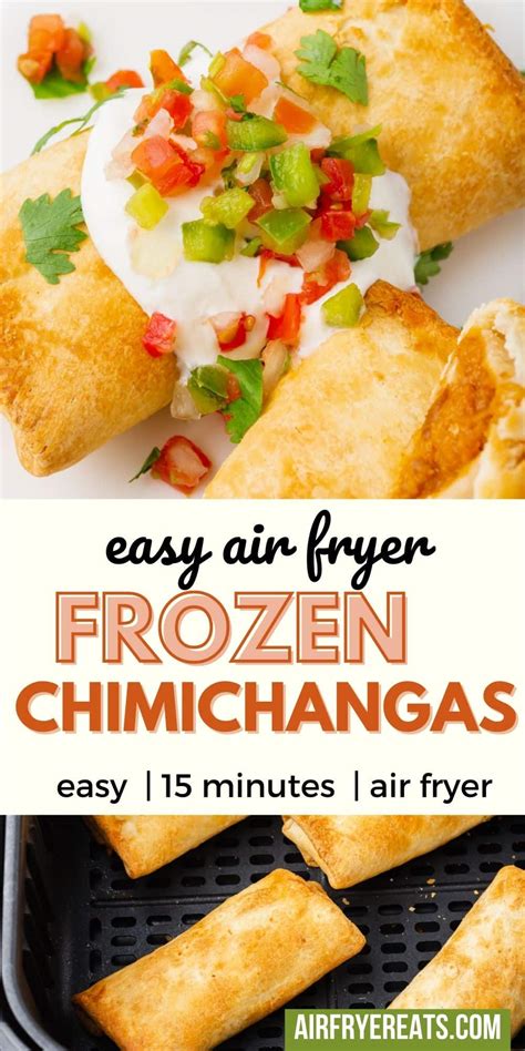 Air Fryer Frozen Chimichanga - Air Fryer Eats