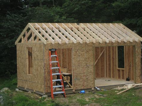 Donn: 10 X 12 Shed Plans W Garage Door 8x10x12x14x16x18x20x22x24