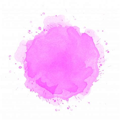 Pink Watercolor Splash Background