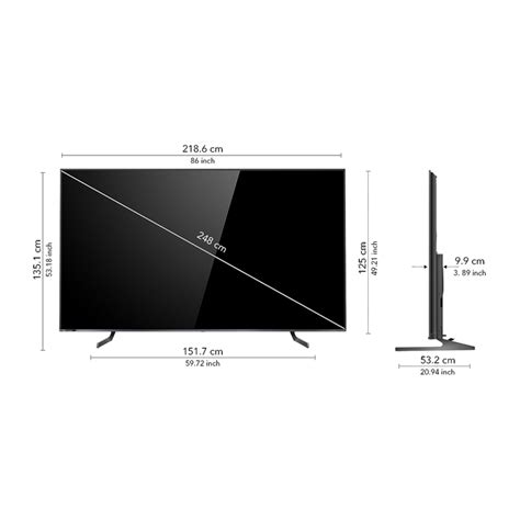 TV Sizes, Charts Dimensions, Measurements, 53% OFF