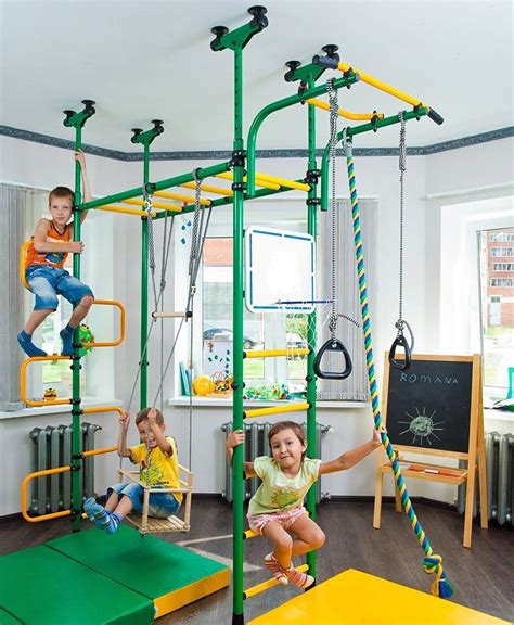 Indoor Gymnastic Play Sets in 2022 | Kids indoor playground, Kids gym ...