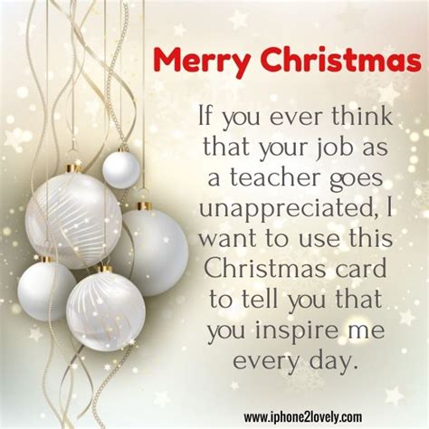 Christmas Message For Teachers | Christmas wishes messages, Wishes for ...