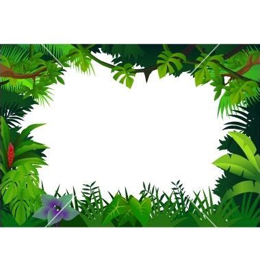 Jungle frame vector art - Download Jungle vectors - 506296 | Jungle ...