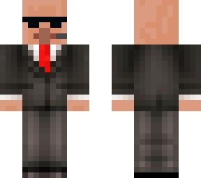 V.I.B. /Villager in black) | Minecraft Skin