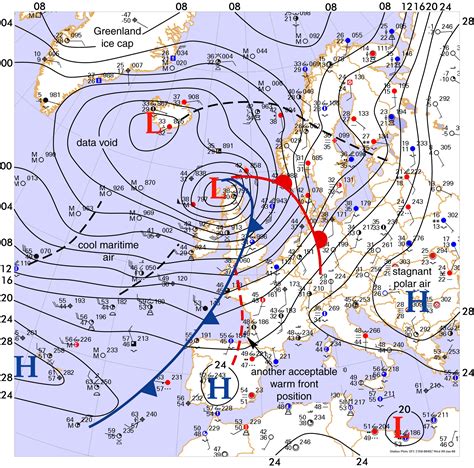 Weather Front Map Europe - Guenna Holly-Anne