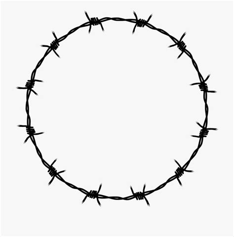 Barbed Wire Drawing, Barbed Wire Tattoos, Barbed Wire Fencing, Circle ...