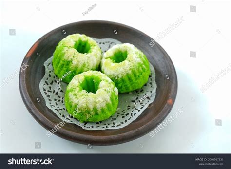 Indonesian Traditional Steamed Cake Kue Putu Stock Photo 2090567233 ...