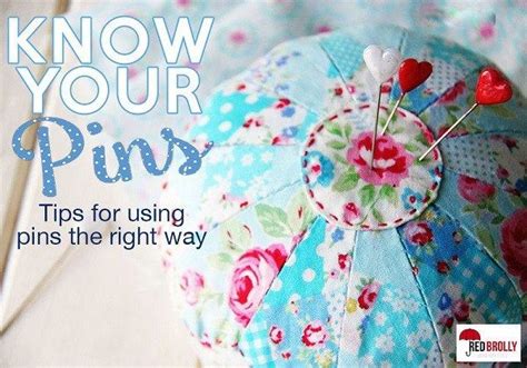 Tutorial: Choosing the right pins for your sewing project (Craft Gossip ...