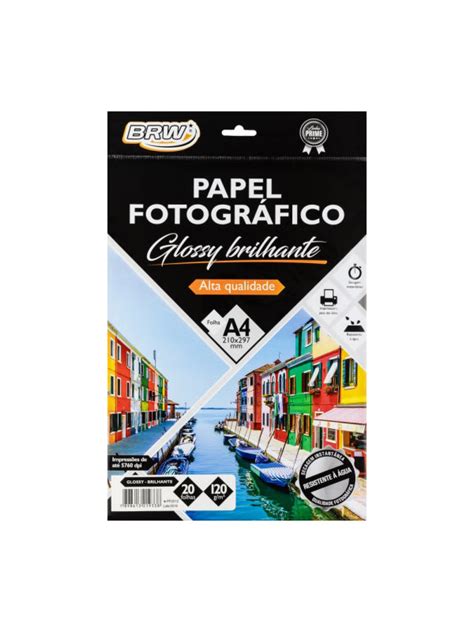 Papel Fotografico A4 180gr Paq.x50h | RPM Distribuidora