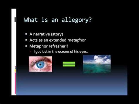 Symbolism vs Allegory - YouTube