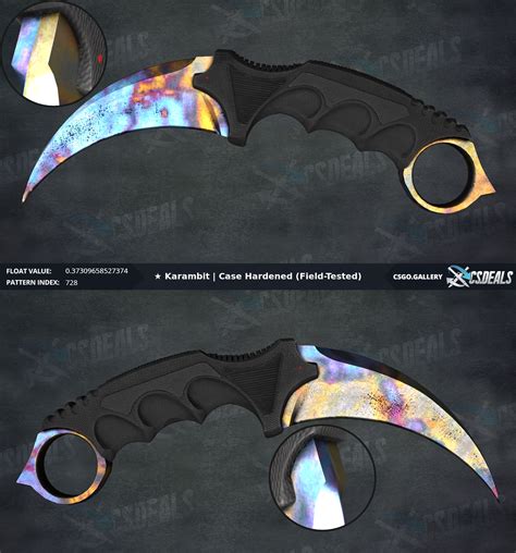 [PC] Karambit Case Hardened Tier 4 Blue Gem : r/GlobalOffensiveTrade