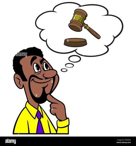 Cartoon gavel hi-res stock photography and images - Alamy