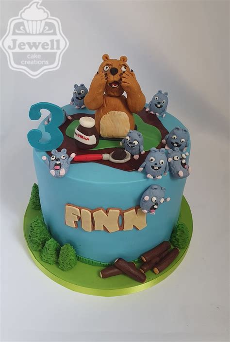 Grizzy and the lemmings birthday cake – Artofit