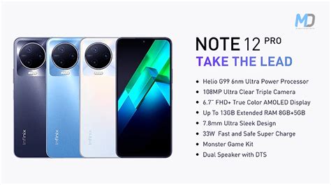 Infinix Note 12 Pro 4G quietly goes official with store listing ...