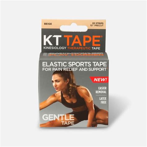 KT Tape Pro Breast Cancer, 20 2"x10" strips