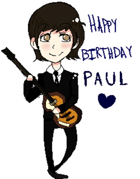 Happy Birthday Paul! by chousk on DeviantArt