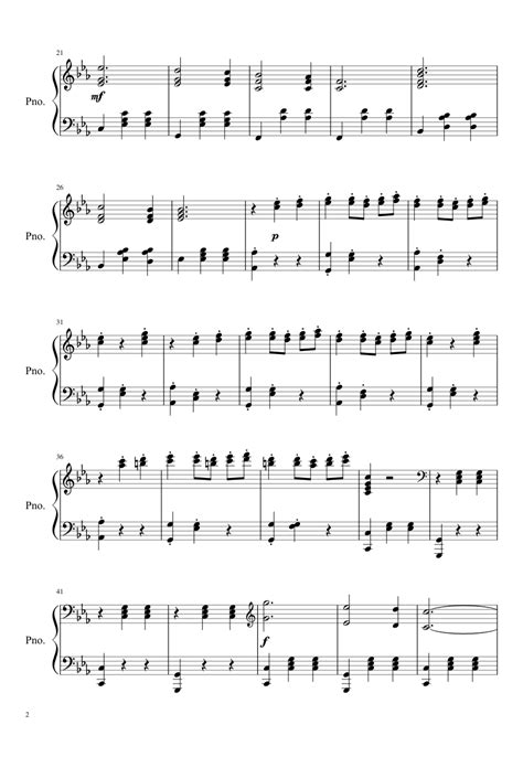 Waltz No. 2 by Shostakovich Sheet music for Piano | Download free in ...