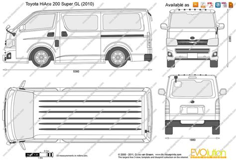 Toyota Hiace Van Interior Measurements | Psoriasisguru.com