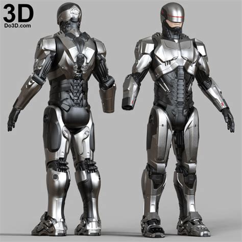 RoboCop Silver Suit / New Armor 2014 Film | 3D Printable Model #4800 | Do3D