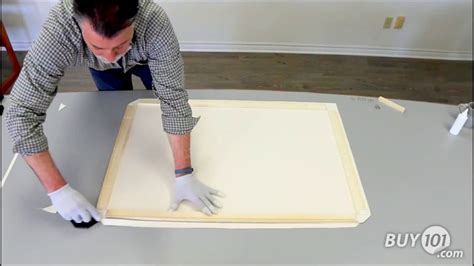 How to DIY Canvas Stretch Frame Kits - YouTube