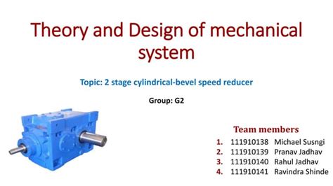 Gearbox design | PPT