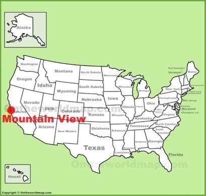 Mountain View Maps | California, U.S. | Discover Mountain View with ...