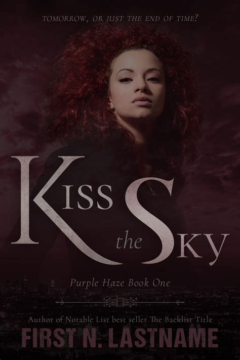 Romantic Literary Fiction Premade Book Cover: Kiss the Sky