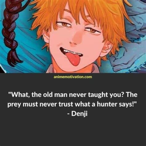 A Collection Of The Best Denji Quotes from Chainsaw Man!