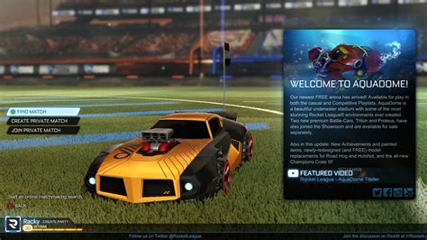 The grille of the Dominus GT has changed : RocketLeague