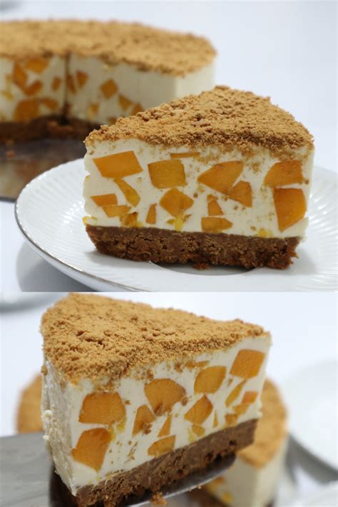 No Bake Mango Graham Cake. Mango Graham Cake, Mango Cake, Cake Recipes ...