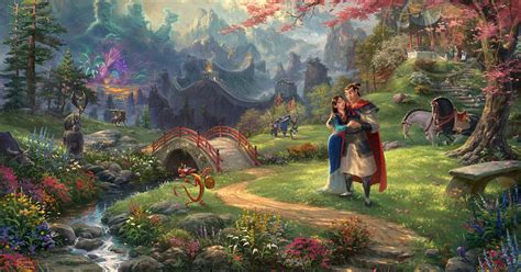 37 Disney Paintings By Thomas Kinkade That Look Even Better Than The ...