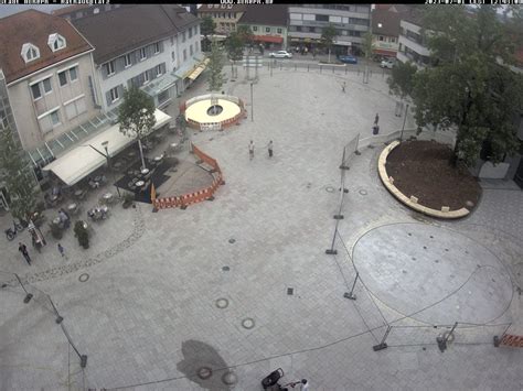 Webcam Achern: Rathausplatz