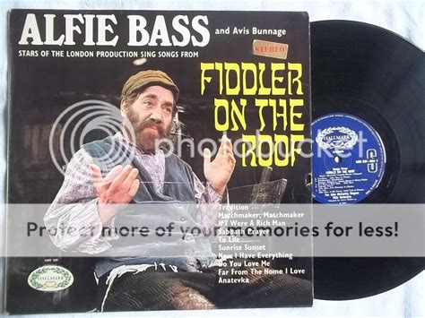 Alfie Bass Fiddler On The Roof Uk Hm 589 Records, LPs, Vinyl and CDs ...