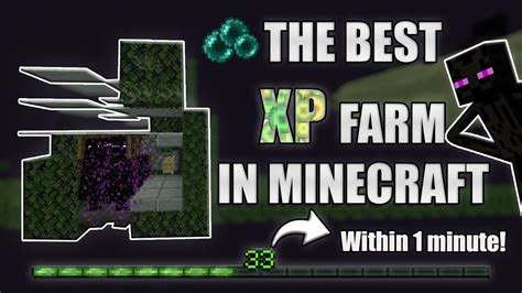 INSANE Enderman XP FARM In Minecraft! Level 33 in 1 minute! 1.16 - YouTube