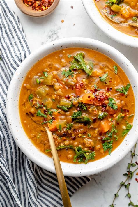 Easy Lentil Soup - Jessica in the Kitchen