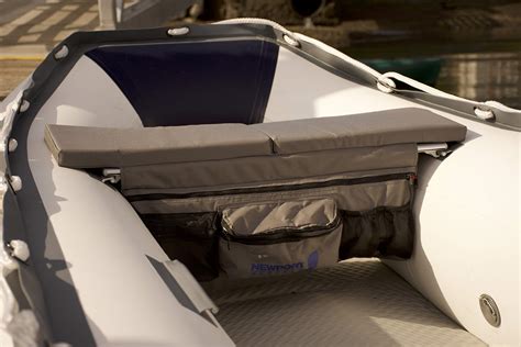 Newport Vessels Dinghy Inflatable Boat Seat Cushion & Underseat Storage ...