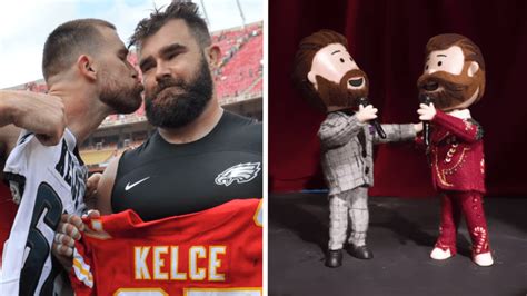 Jason and Travis Kelce will sing duet on Christmas album – NBC Sports ...