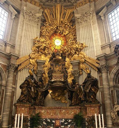 The Chair of Saint Peter by Bernini - Top 8 Facts