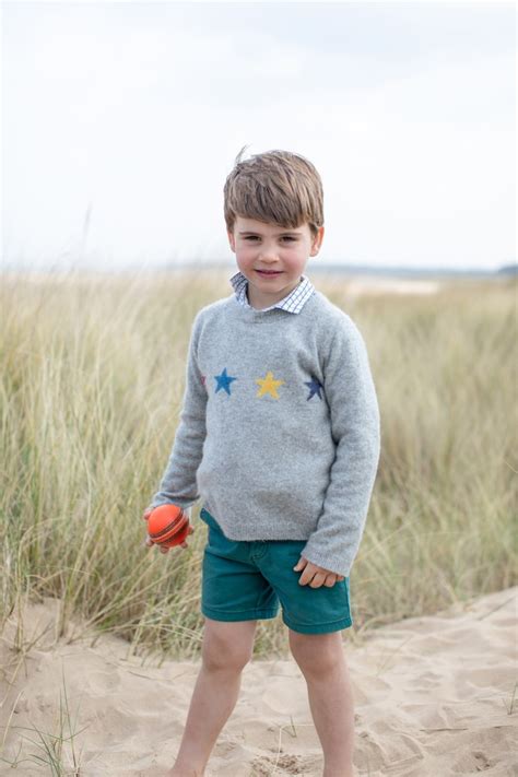 Prince Louis Celebrates Fourth Birthday With New Photos