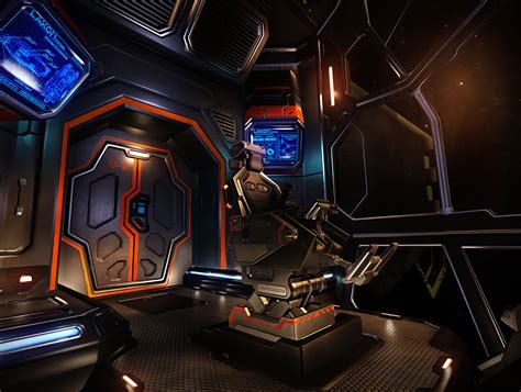 Elite Dangerous Ship interior cockpit | Sci fi environment, Elite ...